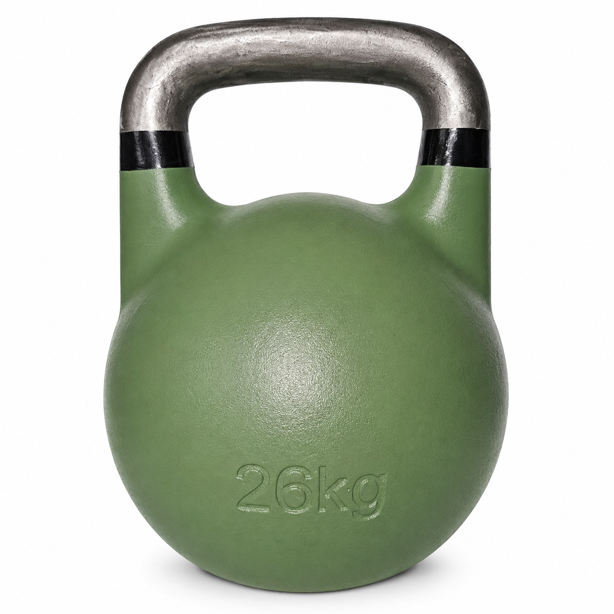 BVDKS Wettkampf Kettlebell 8-48kg (35mm Griff), pulverbeschichtet V2.1