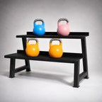 Kettlebell Rack/Regal mit 2 Stufen