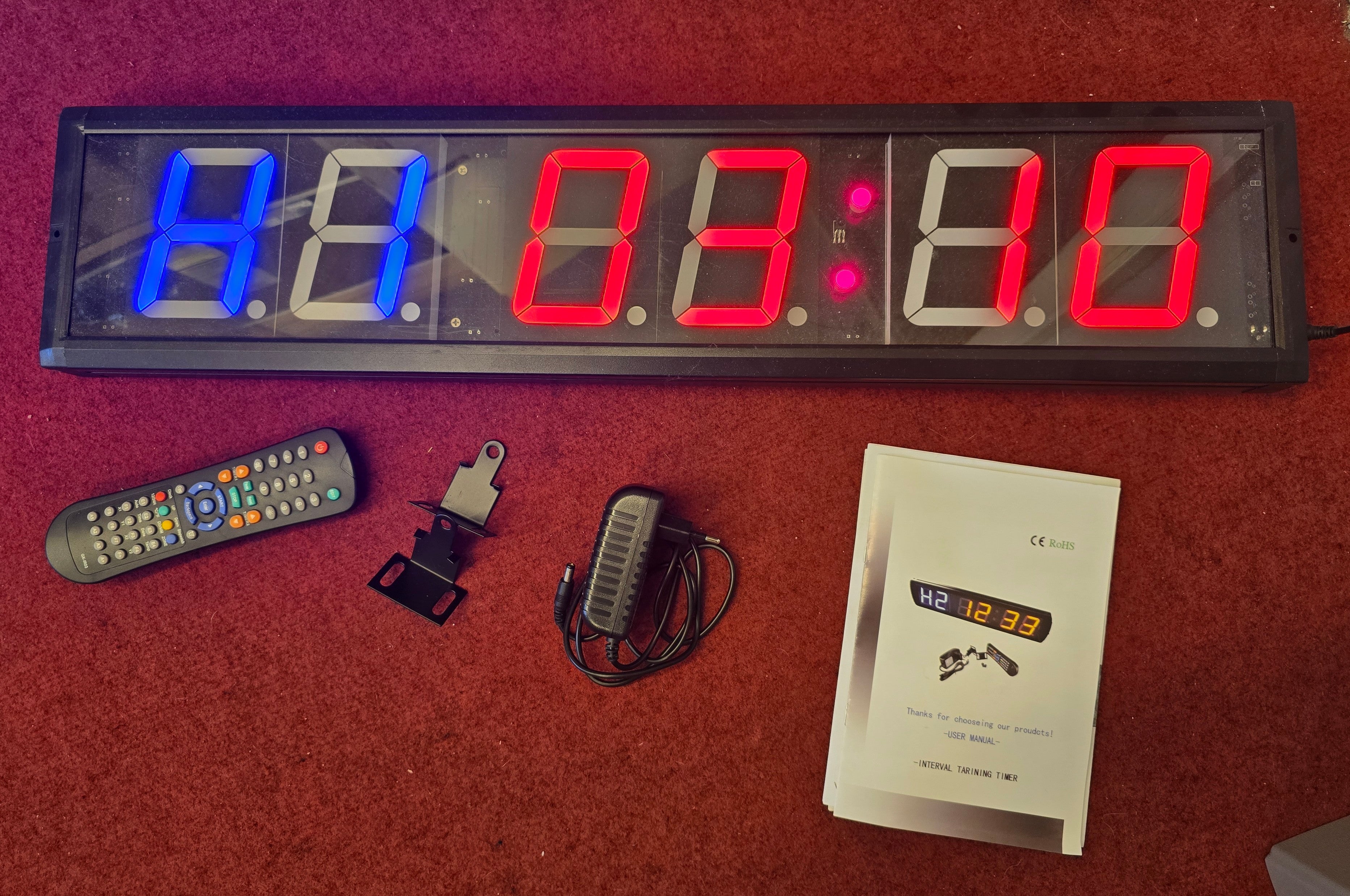 CROSSFI digitaler Wand-Timer (#FH2503)